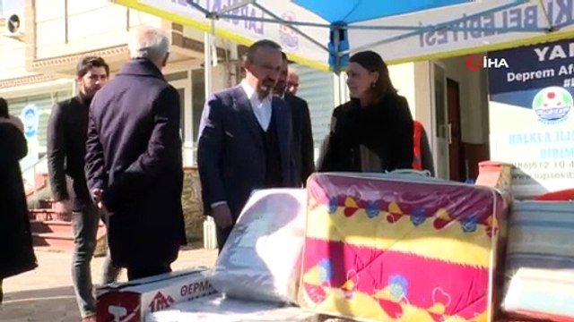 AK Parti Grup Başkanvekili Turan: 'Yardımları Elazığ’daki kardeşlerimize göndereceğiz'