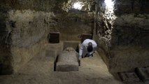 Egito revela sarcófago dedicado ao deus do céu