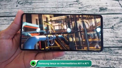Samsung lança os intermediários A51 e A71