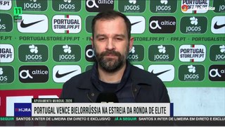 Jorge Braz comenta vitória diante da Bielorrússia | Apuramento Mundial 2020 | Ronda de Elite