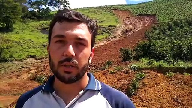 Produtores do ES têm prejuízo com deslizamentos de terra após chuvas