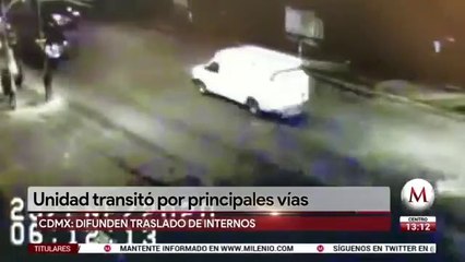 Difunden videos sobre la fuga de 3 reos del Reclusorio Sur