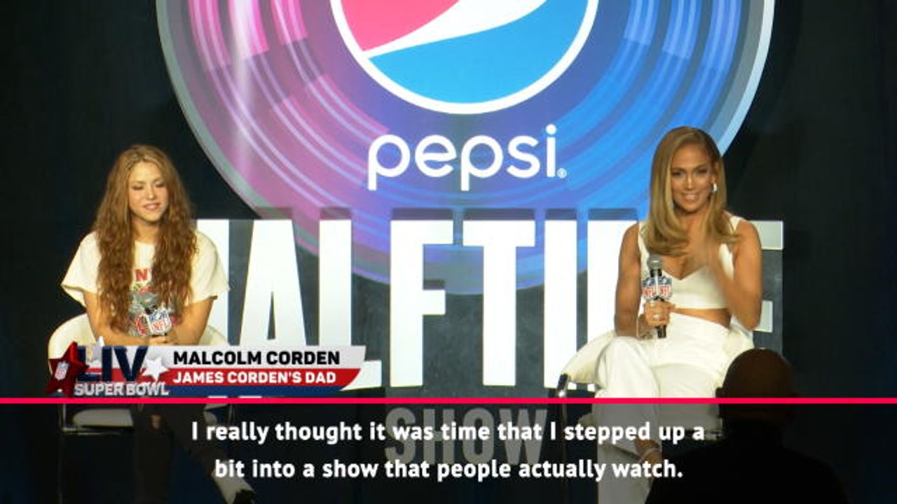 JLo laughs at James Corden's dad's 'Jenny from the Block' attempt