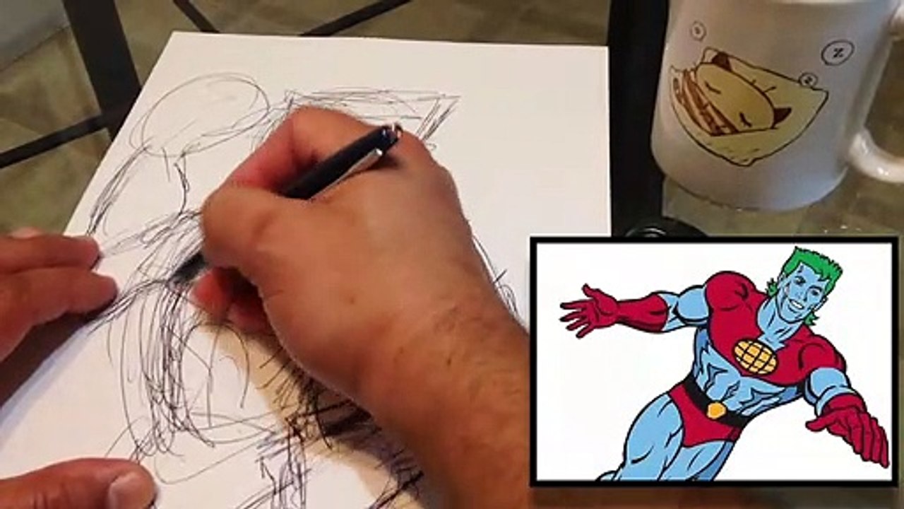 5 Minute Drawing Challenge - Captain Planet (Requested)