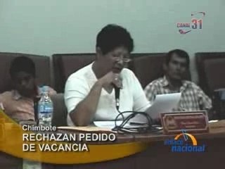 RECHAZAN PEDIDO DE VACANCIA - CHIMBOTE