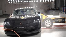 Why Porsche's $103,800 Taycan received a 5-star crash-test rating