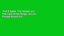 Full E-book  The Hobbit and The Lord of the Rings: Deluxe Pocket Boxed Set  Best Sellers Rank : #1
