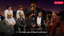 (INDO SUB) BTS AT LATE LATE SHOW WITH JAMES CORDEN