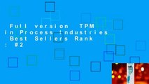Full version  TPM in Process Industries  Best Sellers Rank : #2