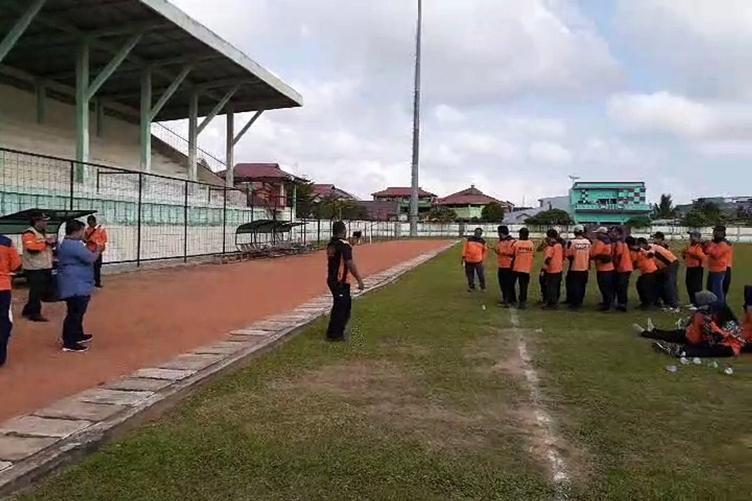 Latihan Rutin BPBD Tanjab Barat