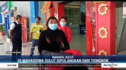 35 Mahasiswa Indonesia Dipulangkan dari Jiangsu Tiongkok