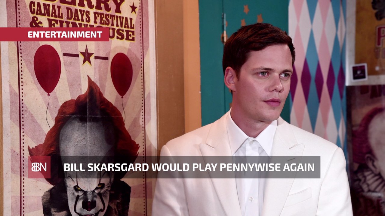 Bill Skarsgard Enjoys Playing Pennywise