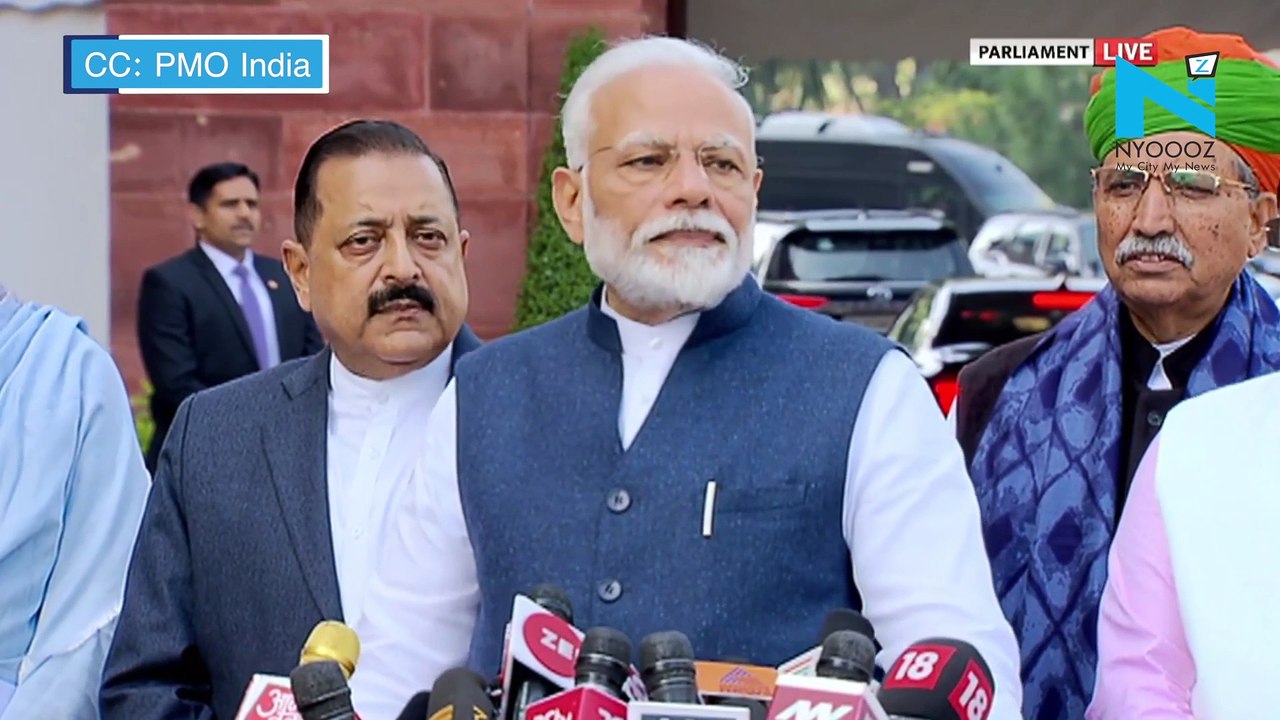 As budget session begins, PM Modi says focus on economic issues