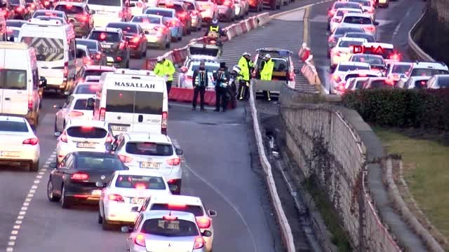 İstanbul'da çakar ve emniyet şeridi denetimleri