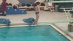 Guy Hilariously Falls Straight on Back While Trying to do Backflip in Pool