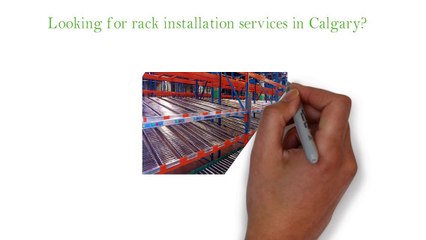 Rack Installation in Calgary