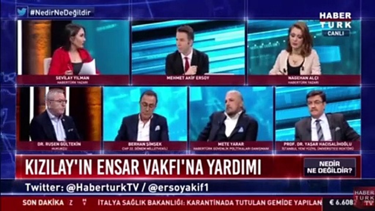 Kızılay üzerinden yapılan bağışla ilgili Ensar Vakfı’ndan açıklama
