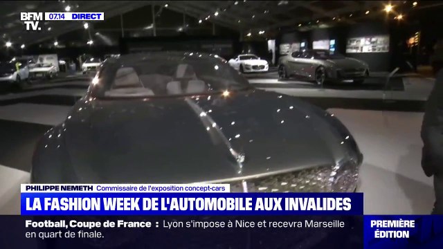 Découvrez ces étonnants concepts-cars de la fashion week de l'automobile aux Invalides