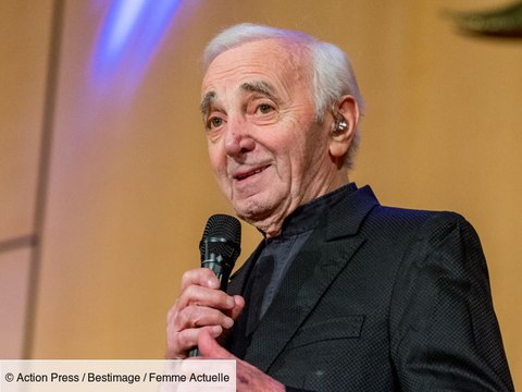 Anne-Elisabeth Lemoine - ce jour où elle a reçu Charles Aznavour dans 'C à Vous',...