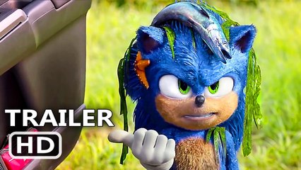 SONIC THE HEDGEHOG "I Have a Fish on my Head" Trailer
