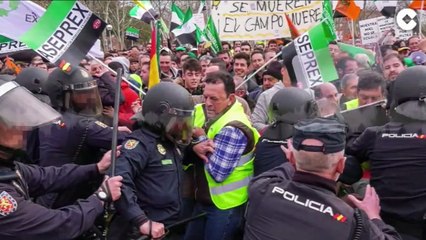 Carlos Herrera:  «¿Criticará Iglesias el uso de las pelotas de goma con las que forraron a palos a los agricultores?»