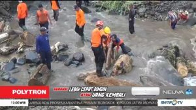 Pascabanjir Bandang, Tim Gabungan Fokus Buka Akses Jalan di Lereng Gunung Kawi