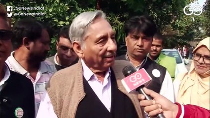 कांग्रेस नेता मणि शंकर अय्यर ने देश के हालातों पर अफ़सोस जताया