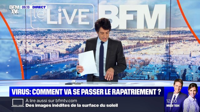 Virus: comment va se passer le rapatriement ? - 31/01