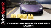 Lamborghini Huracan Evo RWD Launched In India | First Look | Prices, Specs, Features & Other Details