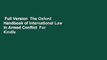 Full Version  The Oxford Handbook of International Law in Armed Conflict  For Kindle