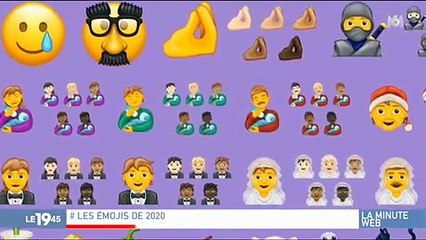 Découvrez les nouveaux emojis qui feront leur apparition cette année - VIDEO