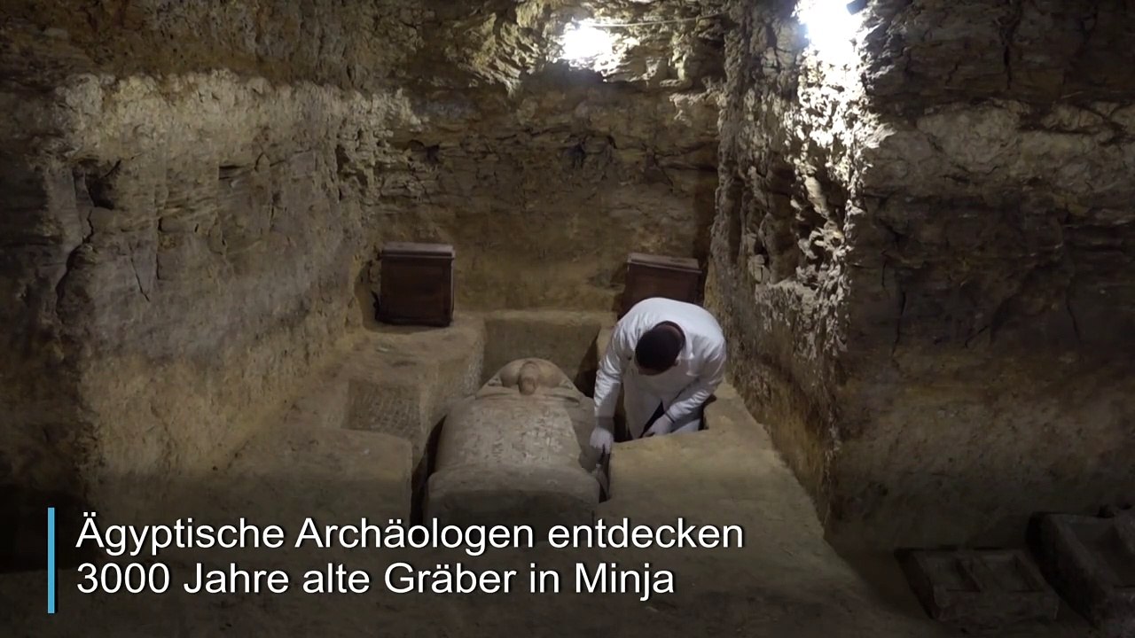 3000 Jahre alte Mumien in Ägypten entdeckt