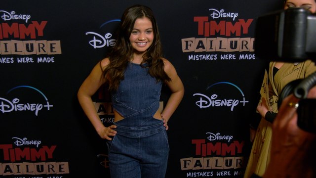 Siena Agudong Timmy Failure: Mistakes Were Made Premiere Red Carpet Fashion