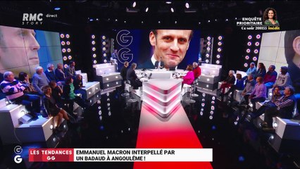 Les tendances GG : Emmanuel Macron interpellé par un badaud à Angoulême ! - 31/01