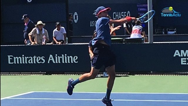 Open d'Australie 2020 (J) - Arthur Cazaux dit La Crevette est en finale : Je suis miraculeux