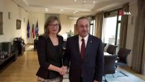 Bakan Çavuşoğlu, Bulgar mevkidaşı Zaharieva ile görüştü