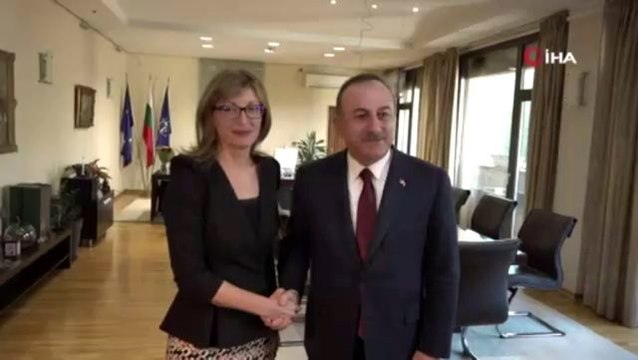 Bakan Çavuşoğlu, Bulgar mevkidaşı Zaharieva ile görüştü
