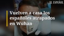 Vuelven a casa los españoles atrapados en Wuhan