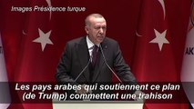 Plan Trump au Proche-Orient: Erdogan dénonce la 