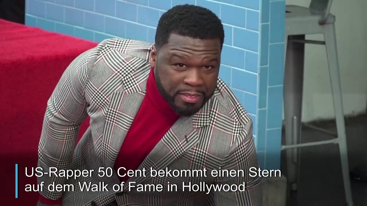 50 Cent bekommt Stern in Hollywood