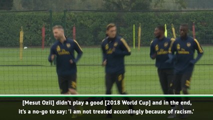 Ozil's racism claim 'annoyed' Dortmund CEO