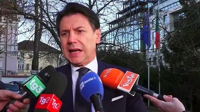 Conte da Sofia prima di rientrare a Roma (30.01.20)
