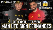 Reactions | Bruno Fernandes signs for Manchester United