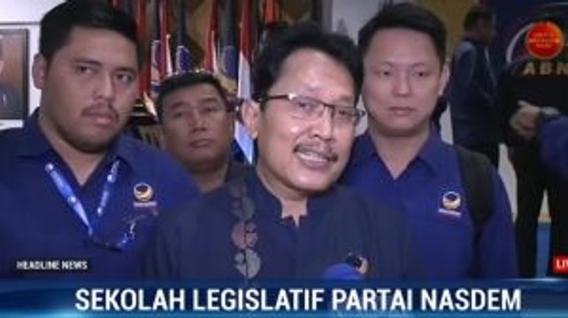 Agenda di Hari Terakhir Sekolah Legislatif Partai NasDem Angkatan ke-5