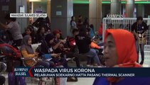 Pelabuhan Soekarno Hatta Pasang Thermal Scan pendeteksi suhu tubuh penumpang penderita virus corona