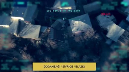 Elazığ anka ve iku'ların elazığ ve malatya'da deprem sonrası havadan çektiği görüntüler+