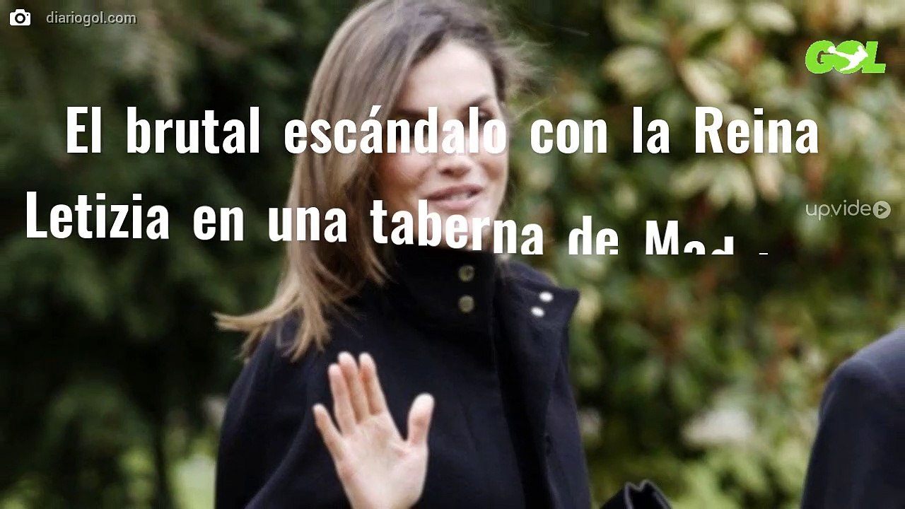 El brutal escándalo con la Reina Letizia en una taberna de Madrid (y no hace ni 24 horas)