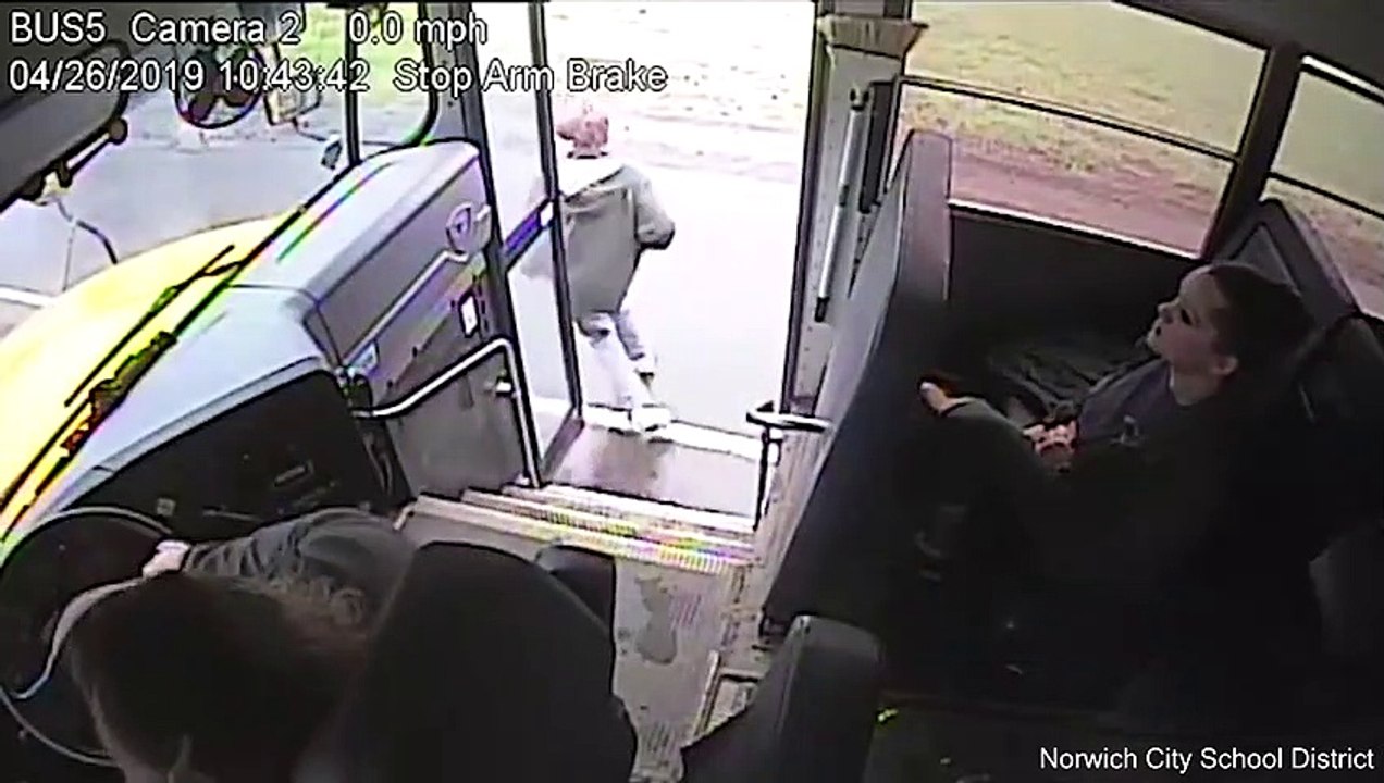 Bus Gets Taken By Massive Flood