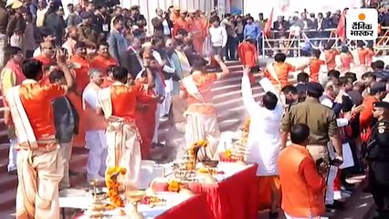 गंगा यात्रा के समापन पर बोले सीएम योगी- फर्रुखाबाद में दरिंदे को मारकर पुलिस ने अच्छा काम किया