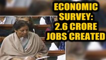 Economic Survey tabled in the Parliament: Economic growth at 6-6.5% in fiscal year from april 1st